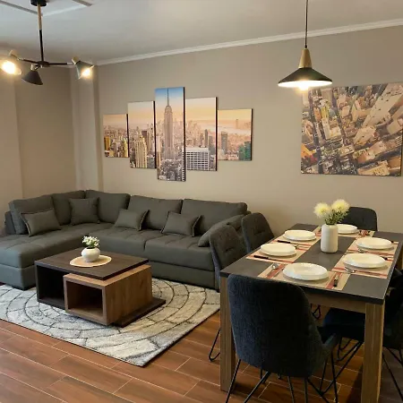 Eka Luxury Two-bedroom Premium Penthouse Apartmán Durrës